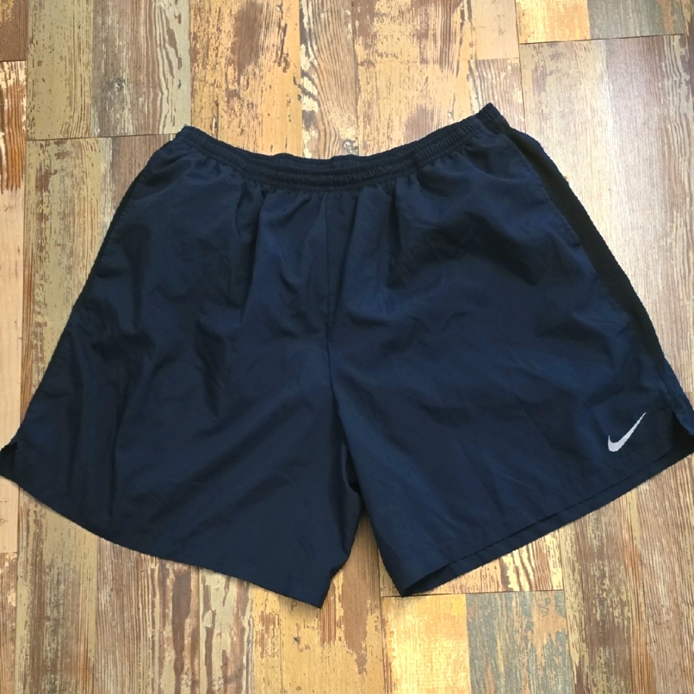 Nike Dri-Fit Athletic Shorts Navy Blue Mens Size XXL